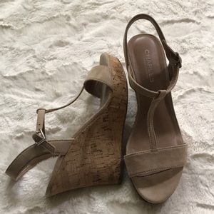 Charles by Charles David Size 7 Wedge Sandals